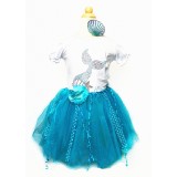 AM17044-Mermaid Tail Girl Dress Up Gift Set